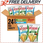 Sensible Portions Garden Veggie Snacks, Sea Salt & Zesty Ranch, 1oz Pack Of 24. Fixed Price $30.09.