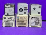 Allen Bradley 700-ha32z24/a, 700-ha32z24/b,700-ha32a1-4/ D Relays New. Fixed Price $20.00.