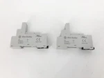 Lot Of 2 New Allen Bradley 700-hn123 Relay Sockets 8-pin 10a 250vac - No Box. Fixed Price $34.95.