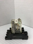 Omron Ly1n-d2 Relay 12vdc 15a With Base 1824yt. Fixed Price $20.00.