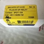 Square D 8501kp13p14v20 Relay Series G New Contact 3pdt-10a. Fixed Price $25.00.