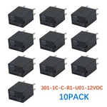 (pack Of 10) Song Chuan Automotive Relays Spdt 35a 12vdc 301-1c-c-r1-u01-12vdc. Fixed Price $29.99.
