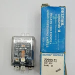 Deltrol Controls Relay 22900-71 265f Spdt 24 Vac 5a Liquid Dispensing Valves. Fixed Price $46.99.