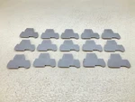 Entrelec M4/7d... Gray Grey Wire Terminal End Cap M47d Lot Of 15 (vt). Fixed Price $20.99.