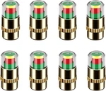 Ankia 8pcs Car Tire Pressure Monitor Valve Stem Caps Golden,2.2bar 32psi. Fixed Price $23.24.