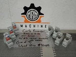 Carlo Gavazzi Rmi-a-2-10 24v Relays W/ Es-15/4n 12a 300vac Sockets (lot Of 7). Fixed Price $89.99.