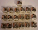 Lot Of 19 Potter & Brumfield R10-e1-y4-v700 Amf Relays 24v Dc. Fixed Price $80.00.