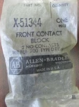 Allen Bradley Contact Block X. Fixed Price $20.00.