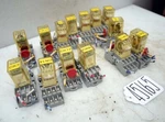 1 Lot Of Idec Relays And Socket Base Ry4s-ulc (inv.45165). Fixed Price $160.00.