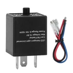 Led Flasher Relay Turn Signal Blinker - Hyper Flash Fix 12v 24v 3-pin Adjusta.... Fixed Price $12.61.