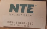 Nte Electronics R04-11a30-240 Relay 30 Amp Dpdt Heavy Duty. Fixed Price $29.99.