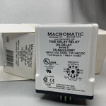 Macromatic Time Delay Relay On Series D Tr 50222 05r7 10a Dpdt 11 Pin. Fixed Price $35.00.