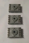 Lot Of 3 Idec Sr2p-06 Relay Socket Base 8 Pin Octal 2 Pole 10a 300vac. Fixed Price $20.00.