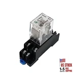 Dc 24v Coil 8-pin Electromagnetic Power Relay Dpdt Hh52p My2nj With 2no 2nc. Fixed Price $19.22.