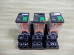 Schneider Rpm22b7 Rpm21b7 Dpdt Relays & Bases Shown 24vac Coils Qty 3 Bx. Fixed Price $30.00.