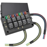 12v Relay Box 15 Way Fuse Box, With Pre-wired, 10 Relays And Atc/ato Bl. Fixed Price $92.54.