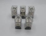 Omron Ly2-0-ac110/120 Power Relay, Ice Cube, Dpdt, 110/120 Vac Coil "lot Of 5". Fixed Price $25.00.