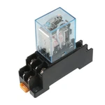 35mm Din Rail Dpdt 8p General Purpose Power Relay Ac 24v Coil With Socket. Fixed Price $7.99.