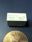 One Dpdt Relay Model: Ee2-5nu With Coil: 5vdc X 0.028a Made In Japan By Nec. Fixed Price $5.90.
