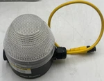 Allen Bradley 855bs-s35sl5 Round Beacon White Alarm Light. Fixed Price $45.00.