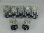 (7) Potter & Brumfield 8 Pin Relay , Kr-1734. Fixed Price $59.00.