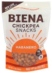 Biena Habanero Chickpea Snacks, 5 Ounce. Fixed Price $4.99.