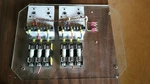 Two Timemark B264 3-phase Power Monitors Mounted On Plastic. Fixed Price $90.00.