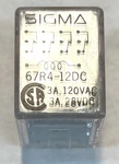 Lot Of 3 Sigma 67r4-12dc Relay 3a 120 Vac 28vdc Nos. Fixed Price $24.00.
