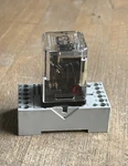 Tyco Potter & Brumfield Krpa-14dy-24 Relay 24vdc 11 Pin W/700-hn203 Socket Base. Fixed Price $12.00.