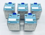Lot Of 5 Turck Releco C4-a40x/24vdc Power Relay 4-pole Socket 14-pin Flat 4pdt. Fixed Price $39.99.