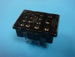(2) Potter & Brumfield 27e006 4 Poles Panel Mount Kha Khs Pt Series Relay Socket. Fixed Price $1.99.