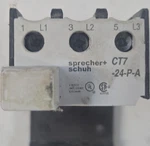 Sprecher + Schuh Ct7-24-p-a Adapter 24v 3pst-no Plastic Metal Ct7 Series. Fixed Price $8.00.