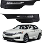 Fog Lights Assembly Replacement For Accord Sedan 2016-2017 4-door With Black. Fixed Price $91.99.