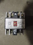 Square D 8501, X0 00, Type X Relay 120 Volt Coil. Fixed Price $20.00.