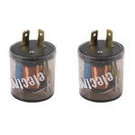 Ldminda Universal 2pcs 12v 2 Pin Electronic Led Flasher Relay Turn Signal Lig.... Fixed Price $16.42.