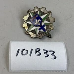 French Army 129th Reserve General Squadron Cit Badge Pinback Castle 101b33. Fixed Price $3000.00.
