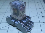 24v Industrial Control Relay Potter & Brumfield #khu711 With Base 3a. Fixed Price $26.10.
