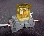 Idec Ry4s-u & Sy4s-05c Relay W/ Din Base Plug-in (110-120vac, 50/60hz). Fixed Price $25.00.