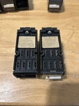 Lot Of 2 Ge Cr120k42048aa Relay 24v 4 No Nc 1 Missing Face Plate. Fixed Price $28.00.