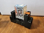 Releco Relay, C9-a41x 24vdc With Base, Zg. Fixed Price $19.99.