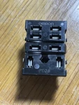 A Lot Of Three (3) Omron Pt08 Plug In Relay Sockets With Soldering Lug Contacts. Fixed Price $15.95.