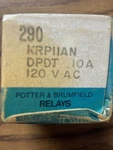 Krp11an-120 Potter Brumfield Relay New Surplus. Fixed Price $74.74.