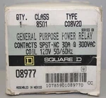 Square D General Purpose Power Relay 8501-co8v20 ++ New. Fixed Price $28.95.