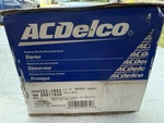 Acdelco Remanufactured Starter Motor Part # 323-1622 Ac Delco Gm 89017630. Fixed Price $219.99.