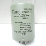 A7938-4y Olympic Controls Relay 5 A/ 26.5 Vdc/ 1,200 Ohms/ 115 Vac/ 60 Hz Nos. Fixed Price $39.00.