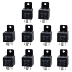 Nqnqvl Car Relay 4 Pin 12v 40a Spst Model Jd2912-1h-12vdc 14vdc, Black. Fixed Price $41.79.