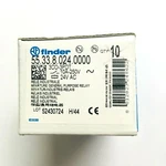 55.33.8.024.0000 Finder Plug-in Relay, 3pdt 10a, 24v Ac Coil, (box Of 10). Fixed Price $76.29.