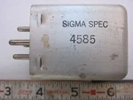 Sigma Instruments 4585 Relay, New. Fixed Price $22.95.