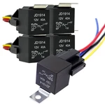 Kalmaegee 5 Pack Pin 12v Relay With Harness, 40amp 12 Volt Basic, Black. Fixed Price $21.04.