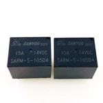 2pcs Sanyou Sarm-s-105d4 15a 14vdc Power Relay 5pins. Fixed Price $12.86.